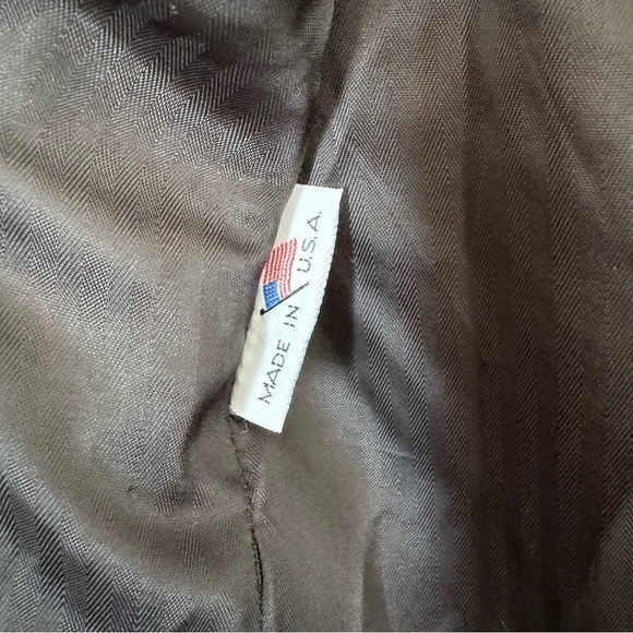 Frontier Collection Black Wool Coat Concho Button Front Made In USA Womens 10 - Picture 9 of 12